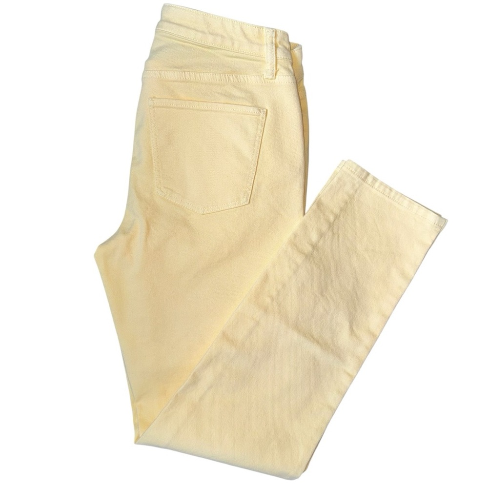 Talbots size 4 Yellow Slim Ankle Jeans - Picture 2 of 8